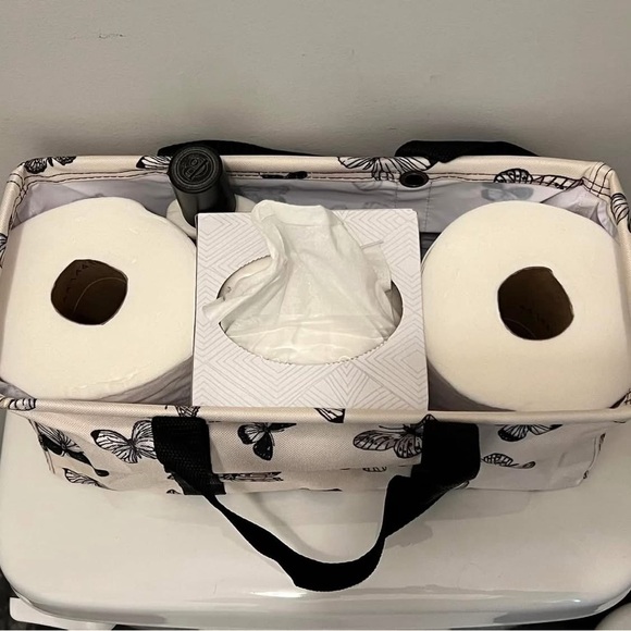 Tropical Flamingo and Pineapple Tote Bag - Picture 4 of 5